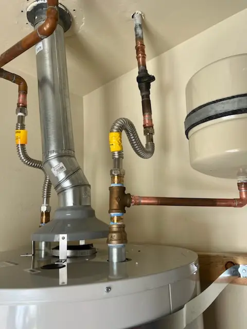 Water heater installation and plumbing repair in Trinity House